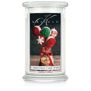 Kringle Candle Christmas Cake Pops didelė 2 dagčių kvapni žvakė (624 g)
