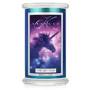 Kringle Candle FANTASY Unicorn Poop didelė 2 dagčių kvapioji žvakė (624 g)