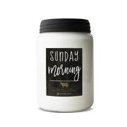 MILKHOUSE CANDLE Sunday Morning kvapioji žvakė Farmhouse Jar (737 g)
