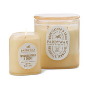 Paddywax Vista Worn Leather & Smoke kvapioji žvakė 5 uncijos / 142 g