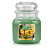 Country Candle Charred Pineapple Vidutinė 2 dagčių kvapioji žvakė (510g)