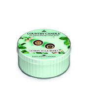 Country Candle Lemon Tea & Roses kvapioji žvakė (42g)