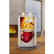 Kringle Candle Cozy & Warm didelė 2 dagčių kvapioji žvakė (624 g)