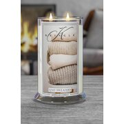 Kringle Candle Knit Megztiniai didelė 2 dagčių kvapioji žvakė (624 g)