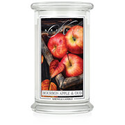 Kringle Candle Bourbon Apple & Oud didelė 2 dagčių kvapioji žvakė (624 g)