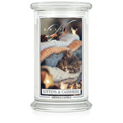 Kringle Candle Kittens & Cashmere didelė 2 dagčių kvapioji žvakė (624 g)
