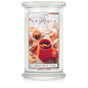 Kringle Candle Pumpkin Rum Toddy didelė 2 dagčių kvapioji žvakė (624 g)