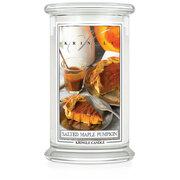 Kringle Candle Salted Maple Pumpkin didelė 2 dagčių kvapioji žvakė (624 g)