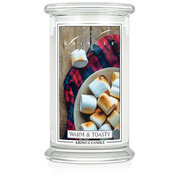 Kringle Candle Warm & Toasty didelė 2 dagčių kvapioji žvakė (624 g)