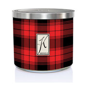 Kringle Candle TUMBLER Warm & Toasty 3 dagčių kvapni žvakė (411g)