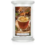Kringle Candle Butter Rum Cafe didelė 2 dagčių kvapioji žvakė (624 g)