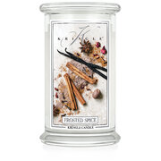 Kringle Candle Frosted Spice didelė 2 dagčių kvapioji žvakė (624 g)