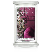 Kringle Candle Sugar Plum & Myrrh didelė 2 dagčių kvapioji žvakė (624 g)