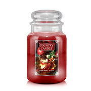 Country Candle Cran Apple Toddy didelė 2 dagčių kvapni žvakė (737 g)