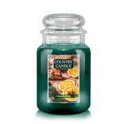 Country Candle Winter Spice didelė 2 dagčių kvapioji žvakė (737 g)
