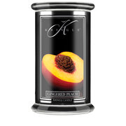 Didelė 2 dagčių kvapioji žvakė Kringle Candle Reserve Gingered Peach (624 g)