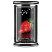 Kringle Candle Reserve Juicy Strawberry didelė 2 dagčių kvapni žvakė (624 g)