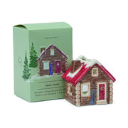 Paddywax Incense No.05 Alpine Chalet Style - keraminis namas su Palo Santo kvapu (yra 1 arbatos žvakė + 20 smilkalų kūgių)