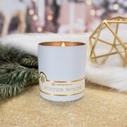 Milkhouse žvakė LE WINTER 8oz: White Winter Woods kvapioji žvakė 226g