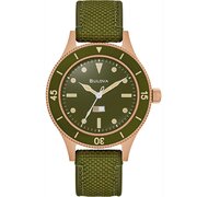 Bulova 98A324 MIL-SHIPS Bronze green