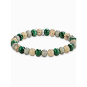 Thomas Sabo A2196-503-6-L19 Unisex Armband Jasper, Jade und Labradorit