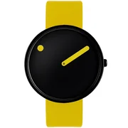 Picto 43388-6120B Unisex Canary Yellow 40mm 5ATM 