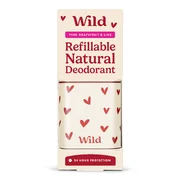 Wild Pink Grapefruit & Lime Heart Case Tepamas dezodorantas, 40 g