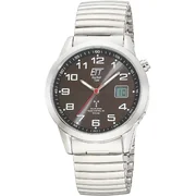ETT Eco Tech Time EGS-11712-22Z Mens Watch Radio-controlled Solar Drive Basic 41mm 5ATM 