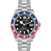 Philipp Plein PWPZA0124 Unisex GMT-I Challenger Baguettes 44mm 5ATM 