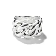 Thomas Sabo TR2521-001-21-60 Ring Braided bold Silver Ladies