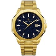 Paul Rich PR-46699 Mens Watch Mercer Aventurine Goldline Blue 40,5 mm 5ATM 