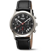 Boccia 3735-01 Mens Watch Titanium Solar Chronograph 40mm 5ATM 