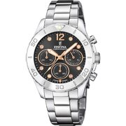 Festina F20603/6 Ladies Watch Boyfriend Chronograph 39mm 10ATM 