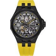 Edox 8530337NCAJNJ Mens Watch Delfin Mecano Skeleton Automatic 43mm 20ATM