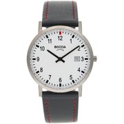 Boccia 3679-01 Herrenuhr Classic 37mm 5ATM