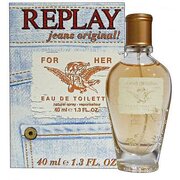Replay Jeans Original for Her Tualetinis vanduo, 40ml