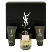 Yves Saint Laurent L´Homme Dovanų rinkinys, Tualetinis vanduo 60ml + Balzamas po skutimosi 50ml + Dušo želė 50ml