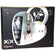 Mexx XX Mysterious Dovanų rinkinys, XX Mysterious Tualetinis vanduo 20ml + Mysterious Dušo želė 50ml + Lovesome Dušo želė 50ml 
