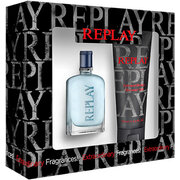 Replay Jeans Spirit! for Him Dovanų rinkinys, Tualetinis vanduo 30ml + Dušo želė 100ml