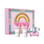 Versace Bright Crystal Dovanų rinkinys, Tualetinis vanduo 50ml + Dušo želė 50ml + Kūno losjonas 50ml