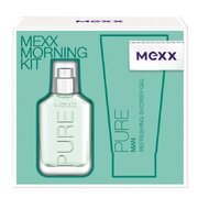 Mexx Pure for Men Dovanų rinkinys, Tualetinis vanduo 30ml + Dušo želė 50ml