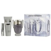 Paco Rabanne Invictus dovanų rinkinys, tualetinis vanduo 100 ml + tualetinis vanduo 10 ml + dušo želė 100 ml