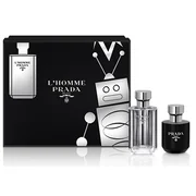 Prada L´Homme Dovanų rinkinys, Tualetinis vanduo 50ml + Dušo kremas 100ml