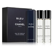 Chanel Bleu de Chanel parfuminis vanduo, 3x20ml (1x pakartotinai pildomas + 2x pildomas)