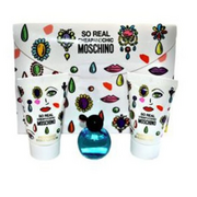 Moschino So Real Cheap & Chic Dovanų rinkinys, Tualetinis vanduo 4.9ml + Dušo želė 25ml + Kūno losjonas 25ml