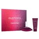 Calvin Klein Euphoria Woman dovanų rinkinys, parfumuotas vanduo 100ml + kūno losjonas 100ml