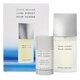 Issey Miyake L`Eau D`Issey pour Homme dovanų rinkinys, tualetinis vanduo 75ml + deostick 75ml (kelioninis rinkinys)