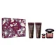 Versace Crystal Noir dovanų rinkinys, parfumuotas vanduo 90 ml + kūno losjonas 100 ml + shower gel 100 ml + parfumuotas vanduo 5 ml