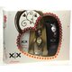 Mexx XX Lovesome Dovanų rinkinys, XX Lovesome Tualetinis vanduo 20ml + Mysterious Dušo želė 50ml + Lovesome Dušo želė 50ml 