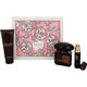 Versace Crystal Noir Dovanų rinkinys, Tualetinis vanduo 90ml + Kūno losjonas 100ml + Tualetinis vanduo 10ml